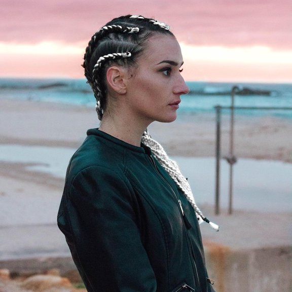 OUNONA 3pcs Synthetic Braid Dreadlocks Crochet Hair Extensions with Hooks for Long Fishtail Braids High Temperature Fiber White