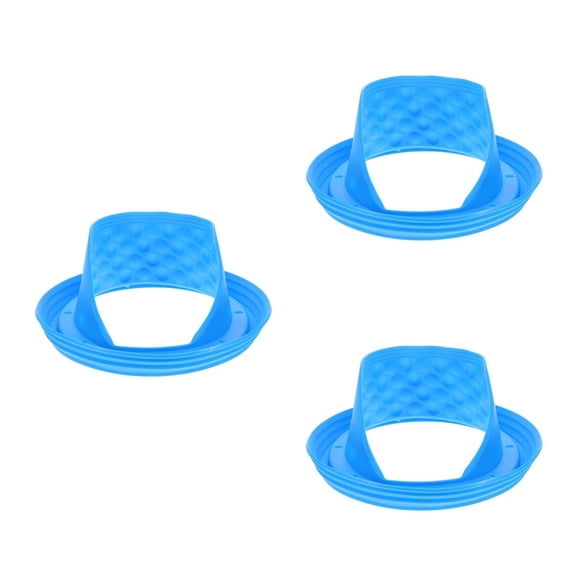 OUNONA 3pcs Waterproof Silicone Car 6.5 Inch Speaker Rain Shield Weatherproof Speaker Baffle Spacer Ring Car Door Speaker Rain Shield Cover