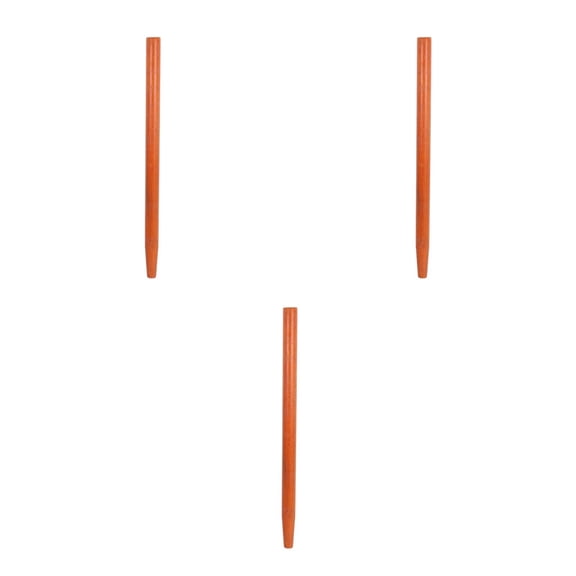 OUNONA 3pcs Wooden Hoe Handle Replacement Wood Handle For Shovels Farm Tools And Gardening Hand Tools Hammer Tool Sickles Handle Grip