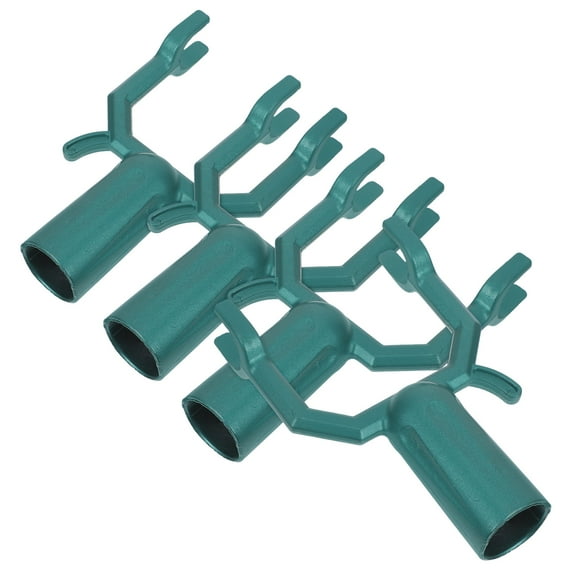 OUNONA 4 PCS Tree Branch Hanger Stake Supports Heavy Duty Kits Green