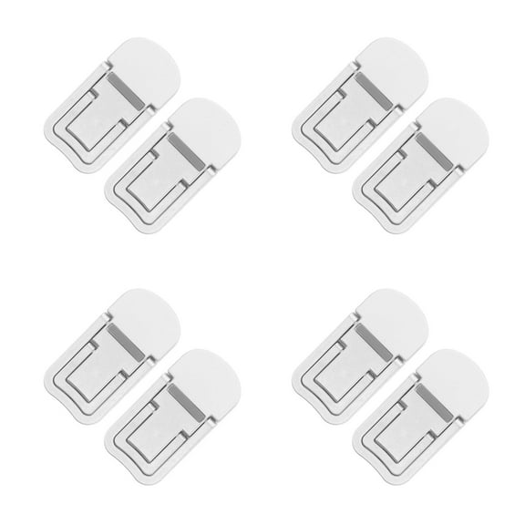 OUNONA 4 Pairs  Universal Laptop Stand Portable Laptop Riser For Desk Folding Laptop Stand Holder Ergonomic Keyboard Lifter For Desk