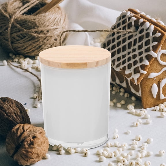 WEAVILUX Jars With Lid Glass Jars Transparent 4Pcs for Diy Supplies and Home Decor