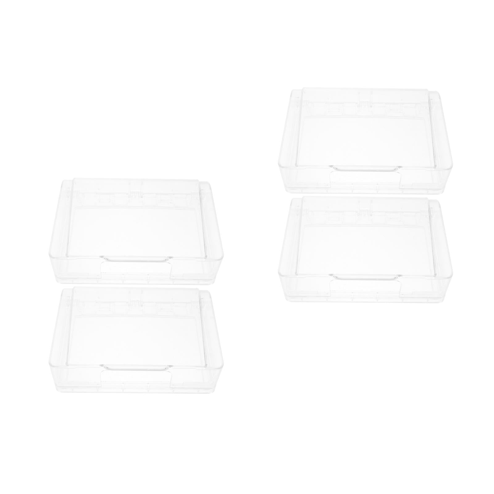 OUNONA 4 Pcs Bathroom Socket Cover Case Wall Plug Covers Socket Holder Box Waterproof Double- position Thickened Plug Box Plate Protector Guard