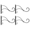thumbnail image 1 of QUMIIRITY Planter Hanger Iron 4Pcs 11.8X7.5X0.8In, 1 of 8