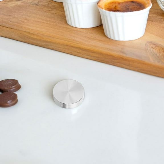 FOLOYORI Cake Turntable Aluminium Alloy 4Pcs 0.98X0.98X0.41In