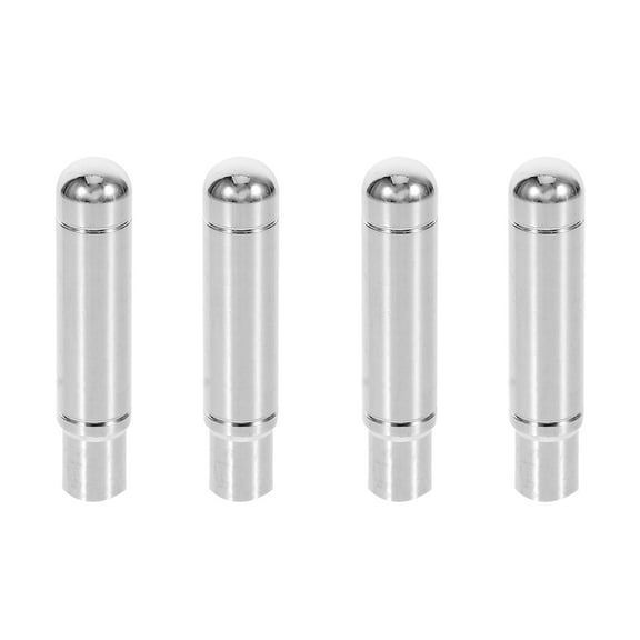 OUNONA 4 Pcs Car Key Pouch Wheel Lock Modified Car Door Lock 3.70X0.80X0.80CM Silver