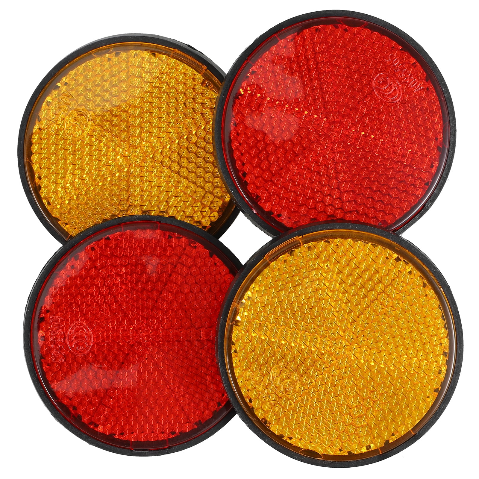 OUNONA 4 Pcs Car Safety Reflector Vehicle Truck Window Shade for Baby