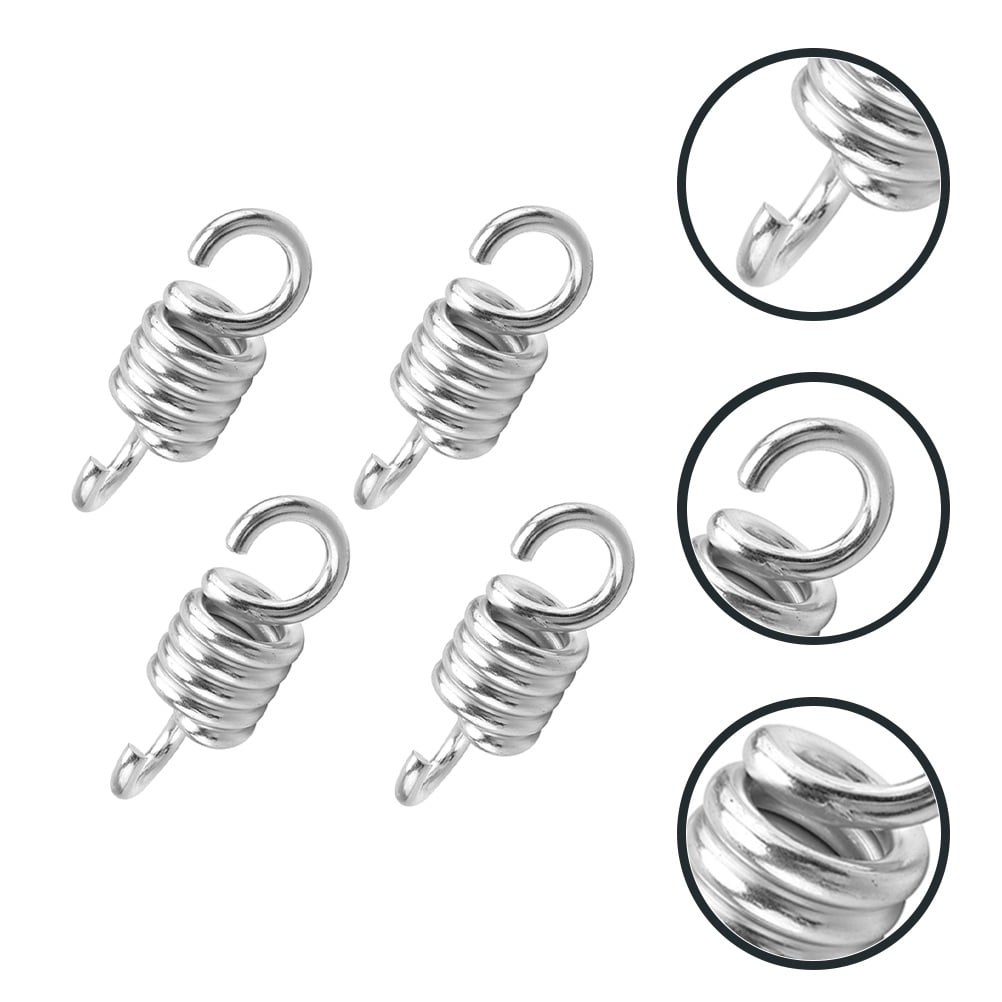 OUNONA  4 Pcs Chair Spring Sandbags for Flooding Baby Swing Fitness Silver