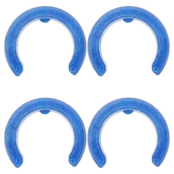 OUNONA  4 Pcs Cleaner Hose Weight Block Replacement Pool Skimmer Basket Stuff Pressure Blue