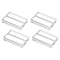 thumbnail image 1 of OUNONA 4 Pcs Clear Acrylic Base Stand for Table Numbers Sturdy Wedding Sign Holder Adjustable  Acrylic Sign Display Stand Memo Holder Stand Base, 1 of 8