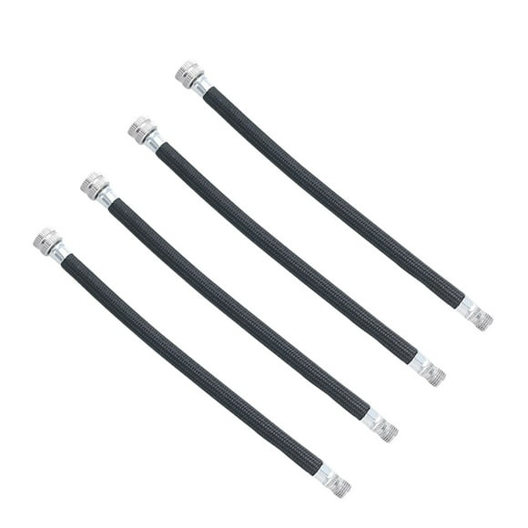 OUNONA 4 Pcs Extension Tube for Pump Accessories Husky Air Compressor Hose Shaped Connector Electric