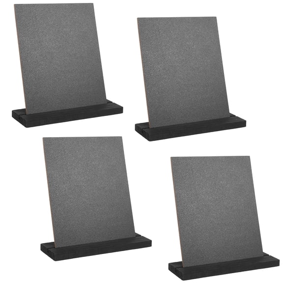 OUNONA 4 Pcs Extra Large Chalkboard Sign Making 4pcs Black