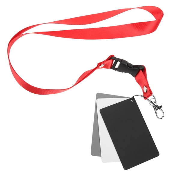 OUNONA 4 Pcs Flash Cards Revision Loyalty Cards Gray Cards for Photography 8.6x5.4cm