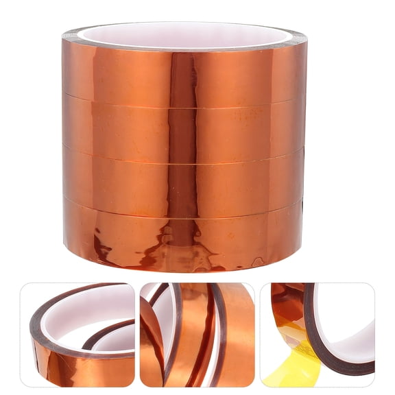 WEAVILUX Thermal Heatproof Tape Brown Chemical Resistance