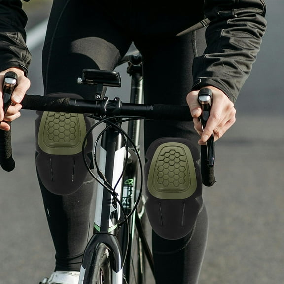 OUNONA 4 Pcs Heavy Duty Knee Pads Multi Sponge Combat Sports Protective Gear For Cycling