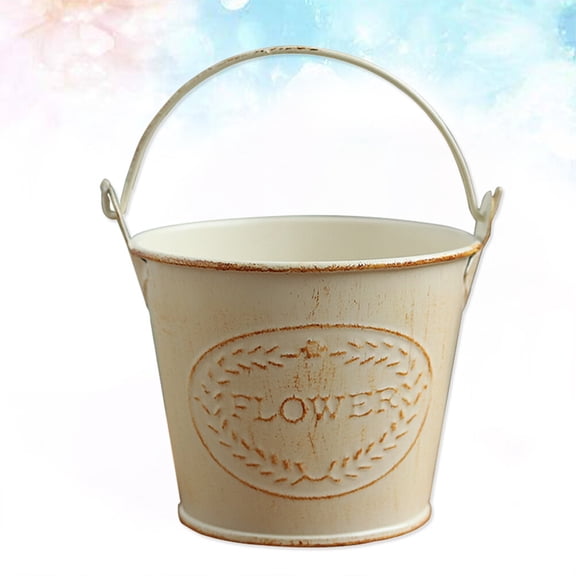 OUNONA  4 Pcs Making Old Flower Pots Rustic Decoration Country for Plants