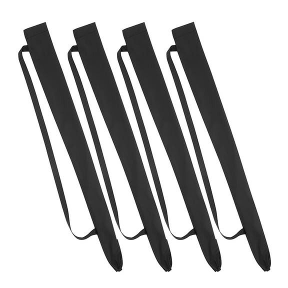 OUNONA 4 Pcs Patio Umbrella Storage Bag Rain Holder for Carrying Travel Black
