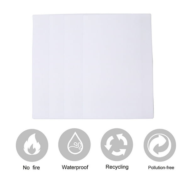 OUNONA 4 Pcs Reusable Dry Erase Sticker Whiteboard Self-Stick Note Pads (White)