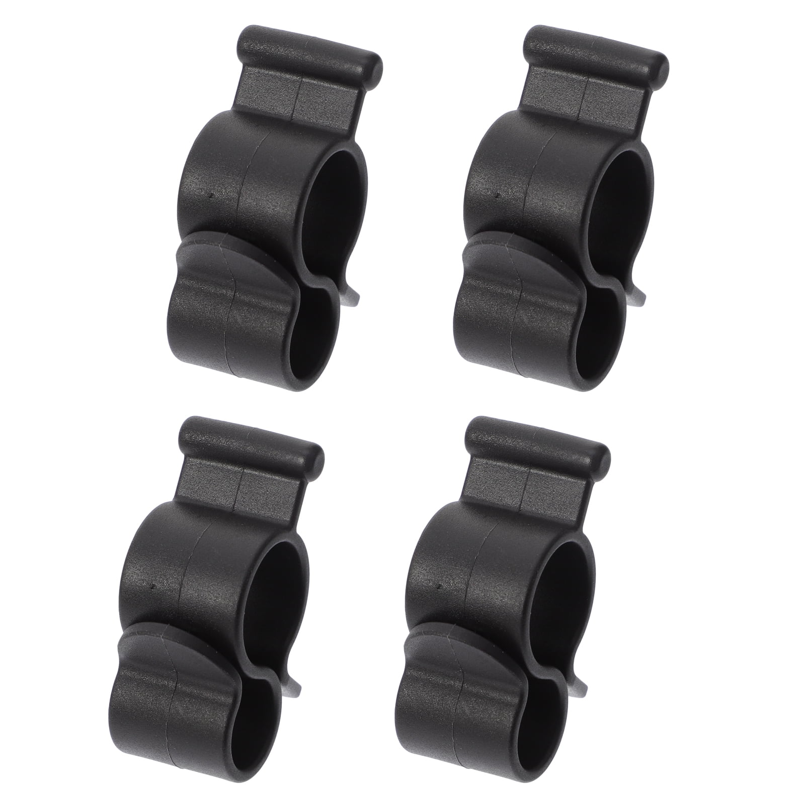 OUNONA  4 Pcs Sewer Hose for Roof RV Sunshade Clasp Awning Roller Rod Clips Channels