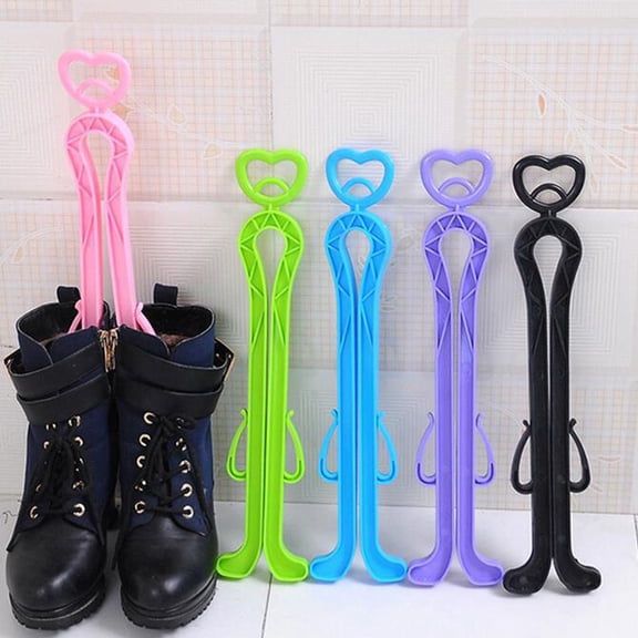 OUNONA 4 Pcs Shaper Shoe Support Shoe Clip Shoe Display Shoe Clips 35.00X7.50X1.00CM