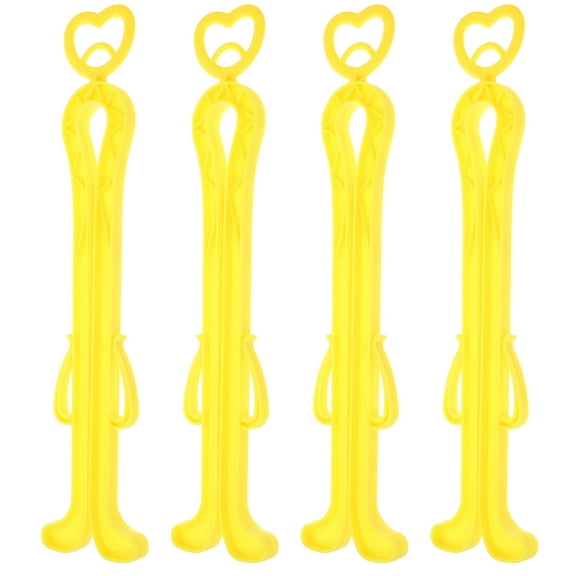 OUNONA 4Pcs Shoe Holder Showcase Boot Storage Shaper Inserts Random Color