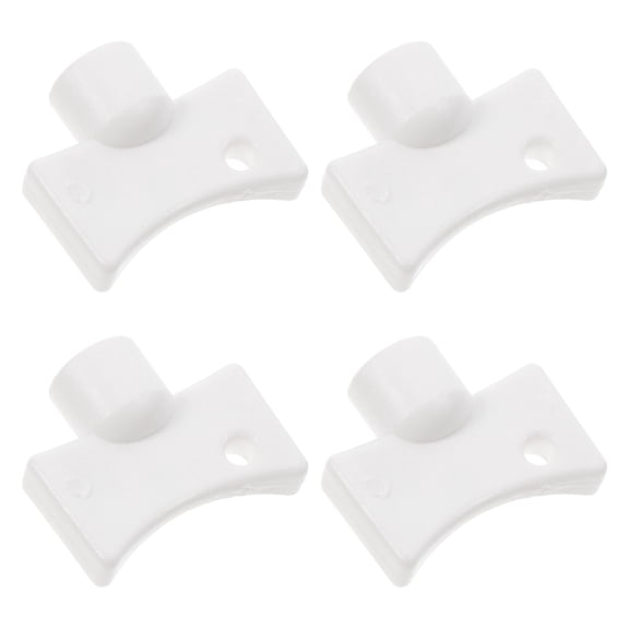 FOLOYORI Hole Bleed Radiator Valve Keys White Abs 4pcs