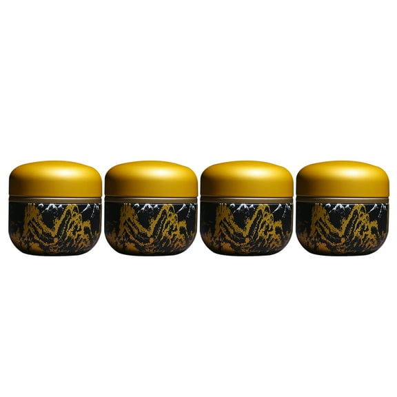 OUNONA 4 Pcs Storage Bins with Lids Loose Leaf Tea Container Tins Travel