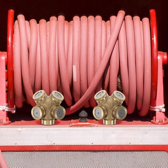 OUNONA 4 Pcs Watering Sprinkler Sprinkler Head Garden Sprinkler Size 2