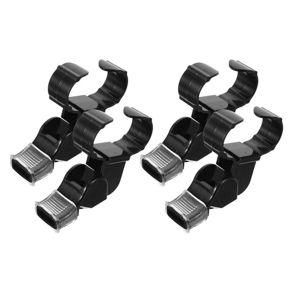 OUNONA 4 Pcs Whistle for Coaches Car Switch Round Beads Wind Chimes Black