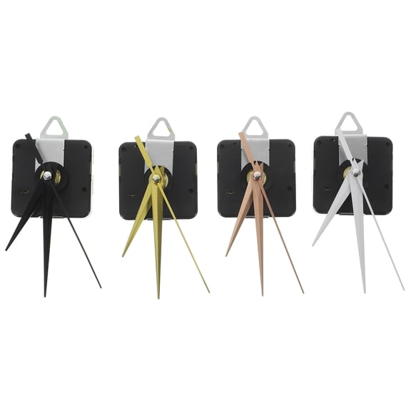 OUNONA 4-Pack Clock Movement Repair Kit with Replaceable Mechanisms for Precise and Clock Repair or Replacement