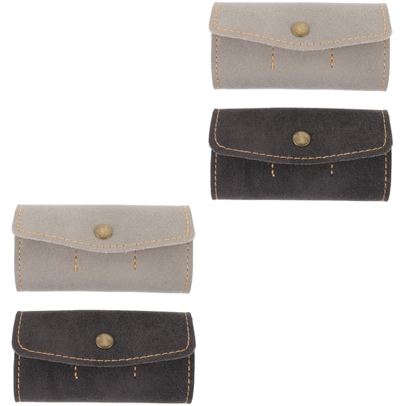 OUNONA 4 pcs Computer Memory Card Case Memory Card Holder And Organizer Card Keeper