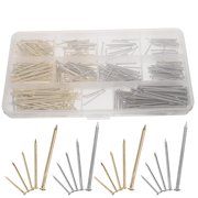 OUNONA 400 Pcs Picture Hanging D- with Wall Hardware Nails for Frames and Artwork Display