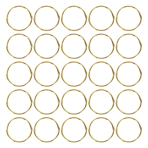 OUNONA 400 Pieces Metal Key for Keychains, Split Key Circles for Car, Office, and Home Keys Attachment