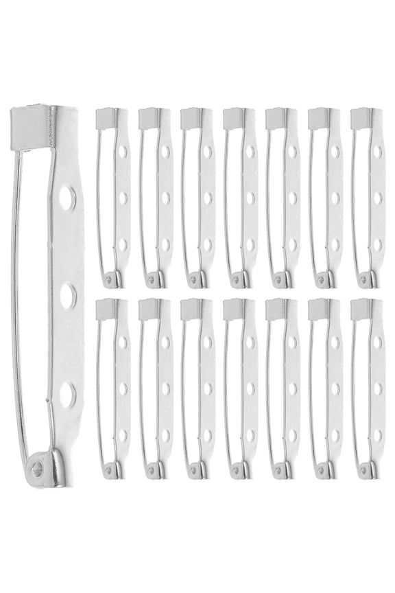 40 Pieces Pin Backs for Crafts, Boutique Pins, Scarf Clips, and Versatile Projects