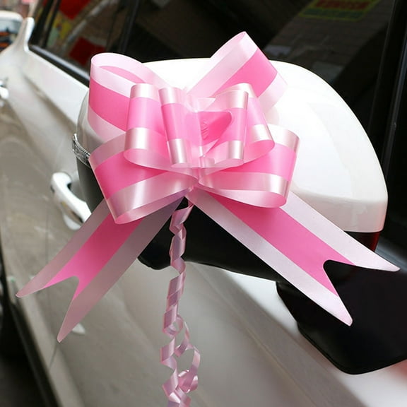 OUNONA 40Pcs Pre-Tied Bows Packaging Assorted Color Party Decoration Supplies