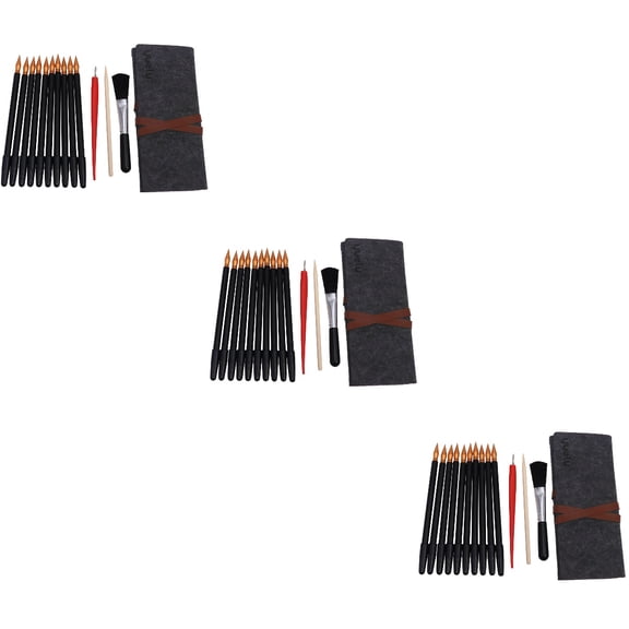 OUNONA 42 pcs  Scratching Drawing Tools Dual Tip Scratch Painting Stylus Paper Art Set for Adults Kids
