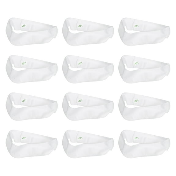 OUNONA 48pcs Disposable Headband for Bathing Non-woven Fabric Stretchable Hair Care