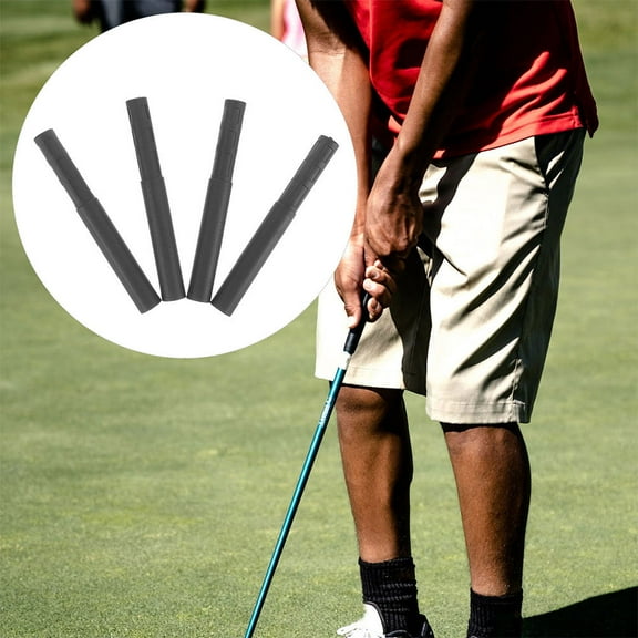 OUNONA 4PCS Golf Club Shaft Extension for Players Adjustable Putter Shaft Extender Golf Club Lengthening Accessories