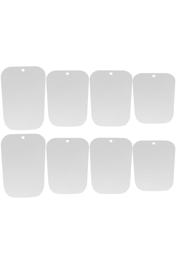 4Pairs Boot Supports Plastic Boot Shaper Form White Anti Deformation For Women Men Storage