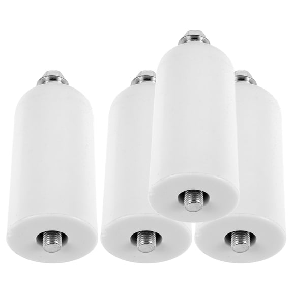 OUNONA 4Pcs Black Aluminum Alloy Motorcycle Handlebar End Caps Easy Install Handlebar Plugs for Front and Rear