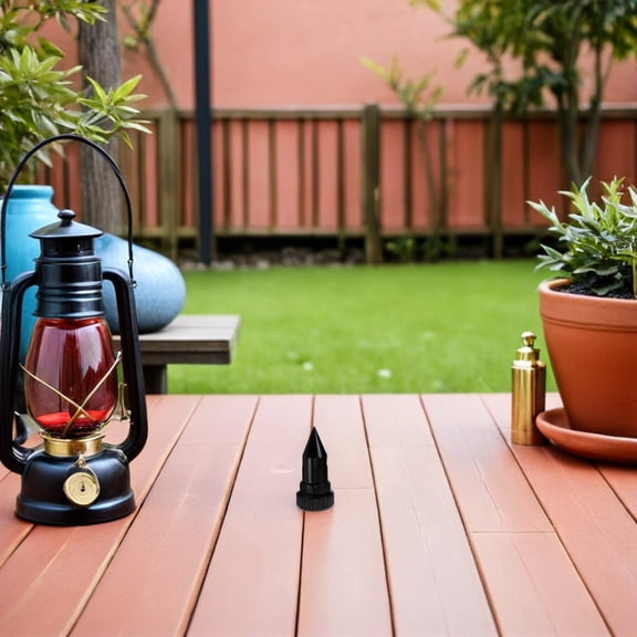 OUNONA 4-Pack Black Outdoor Garden Key Storage Box Concealed Secure Hidden Key Holder Container