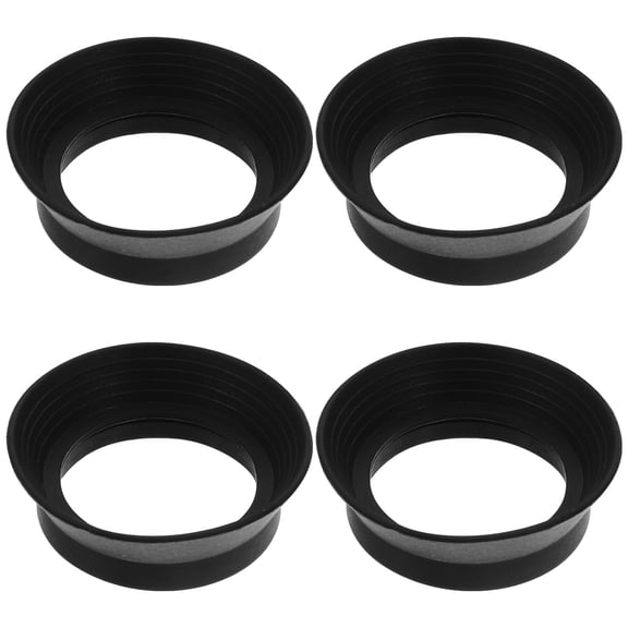 OUNONA Stereo Microscope Eyecups Set of 4, Comfortable and Precise Fit for Universal Compatibility with Most Microscopes