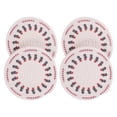 thumbnail image 1 of OUNONA 4Pcs Drinks Coasters Woven Cotton Rope Protect Tabletop For Office Kitchen, 1 of 8