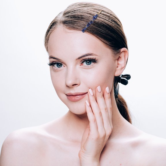 OUNONA 4Pcs Fashion Hair Clips Alloy Hairpins with Flat Tips Comfortable and Safe for Daily Use