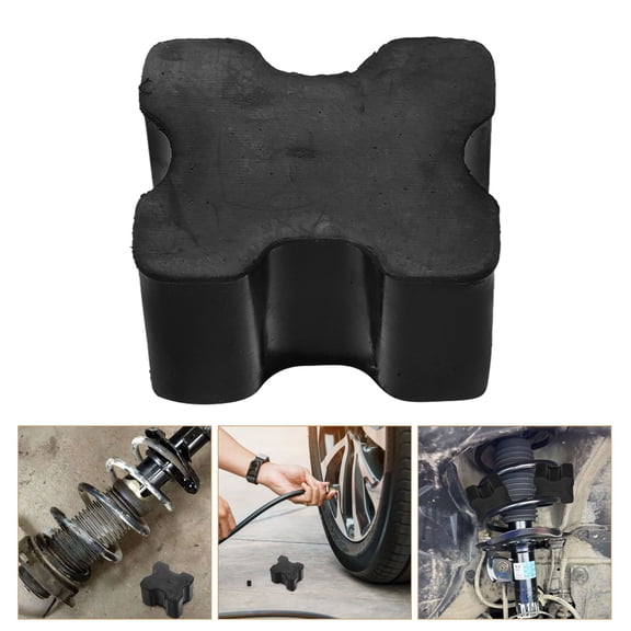 OUNONA 4Pcs Heavy Duty Black Rubber Coil Spring Spacer Kit Front Coil Spring Booster for Car Suspension Lift