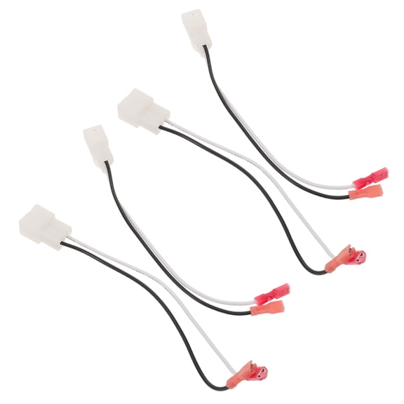 OUNONA 4Pcs Multi Color Car Stereo Wiring Harness Adapter for Clear Sound and Effortless Installation