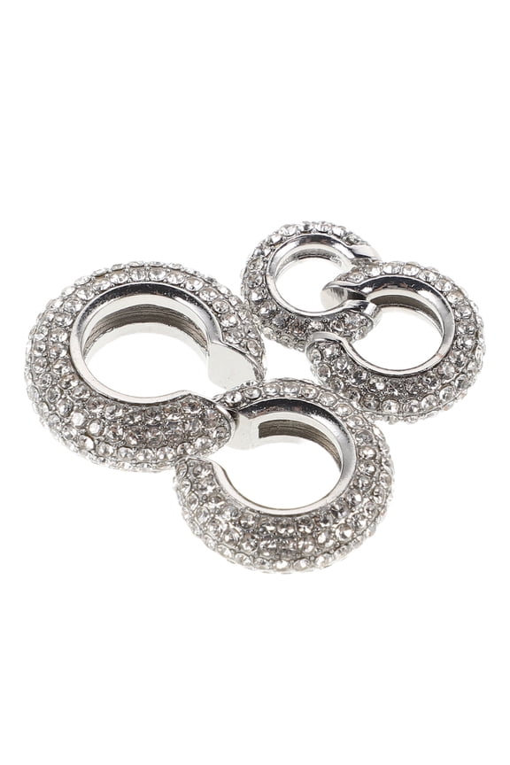 4Pcs Clip on Ear Cuffs White Ear Wraps Non Piercing Earrings for Everyday