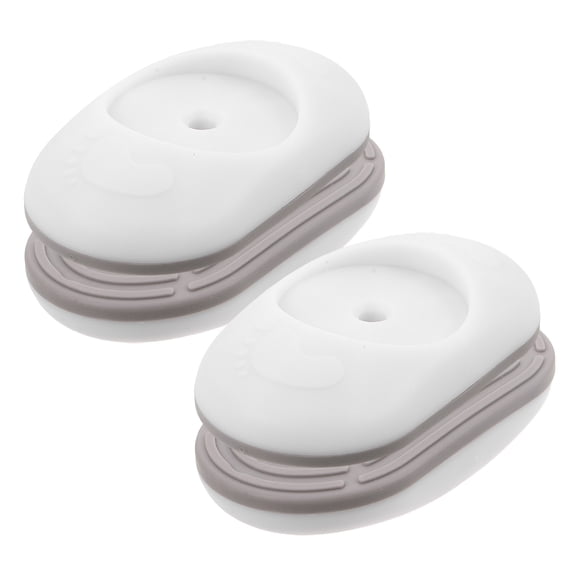 OUNONA 4Pcs Safety Gate Wall Cups for Home Use with Nonslip Pads and Enhanced Window Safety