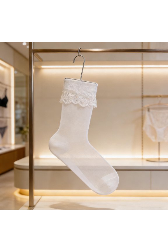 4Pcs Sock Blockers for Knitting Sock Display Stand and Drying Rack Stainless Steel