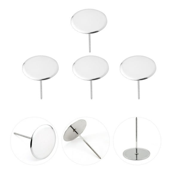 OUNONA 4Pcs Professional Cake Baking Heating Core Nails for Flower Cake Decorating
